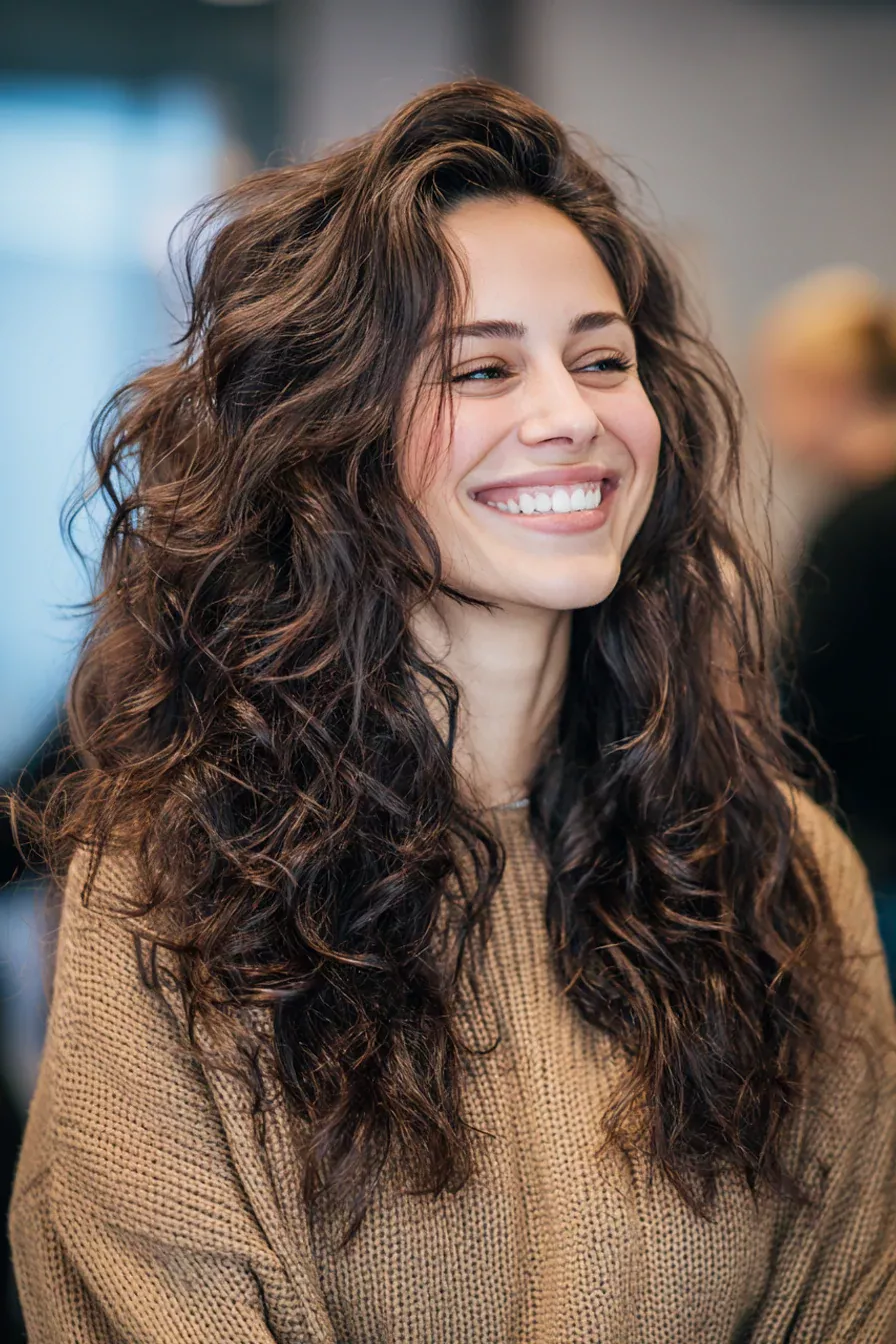 Образовательный материал - Как сделать волосы кудрявыми: проверенные методы и советы Визуальное объяснение: волнистые волосы