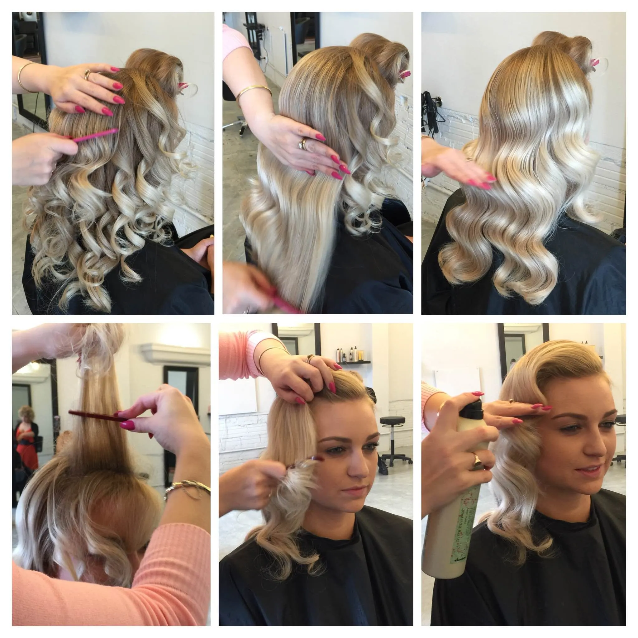 Визуальное объяснение: волны на длинных волосах