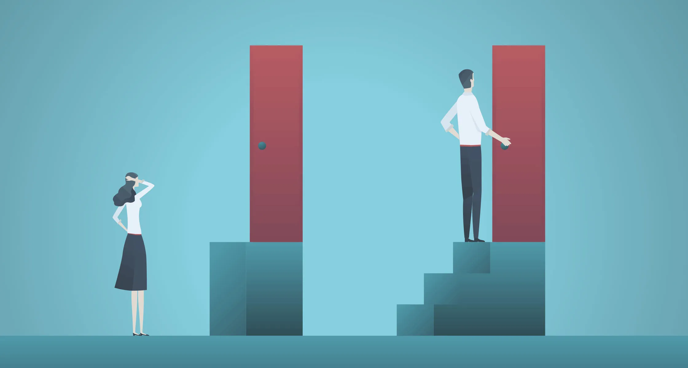 Визуальное объяснение: дискриминация женщин