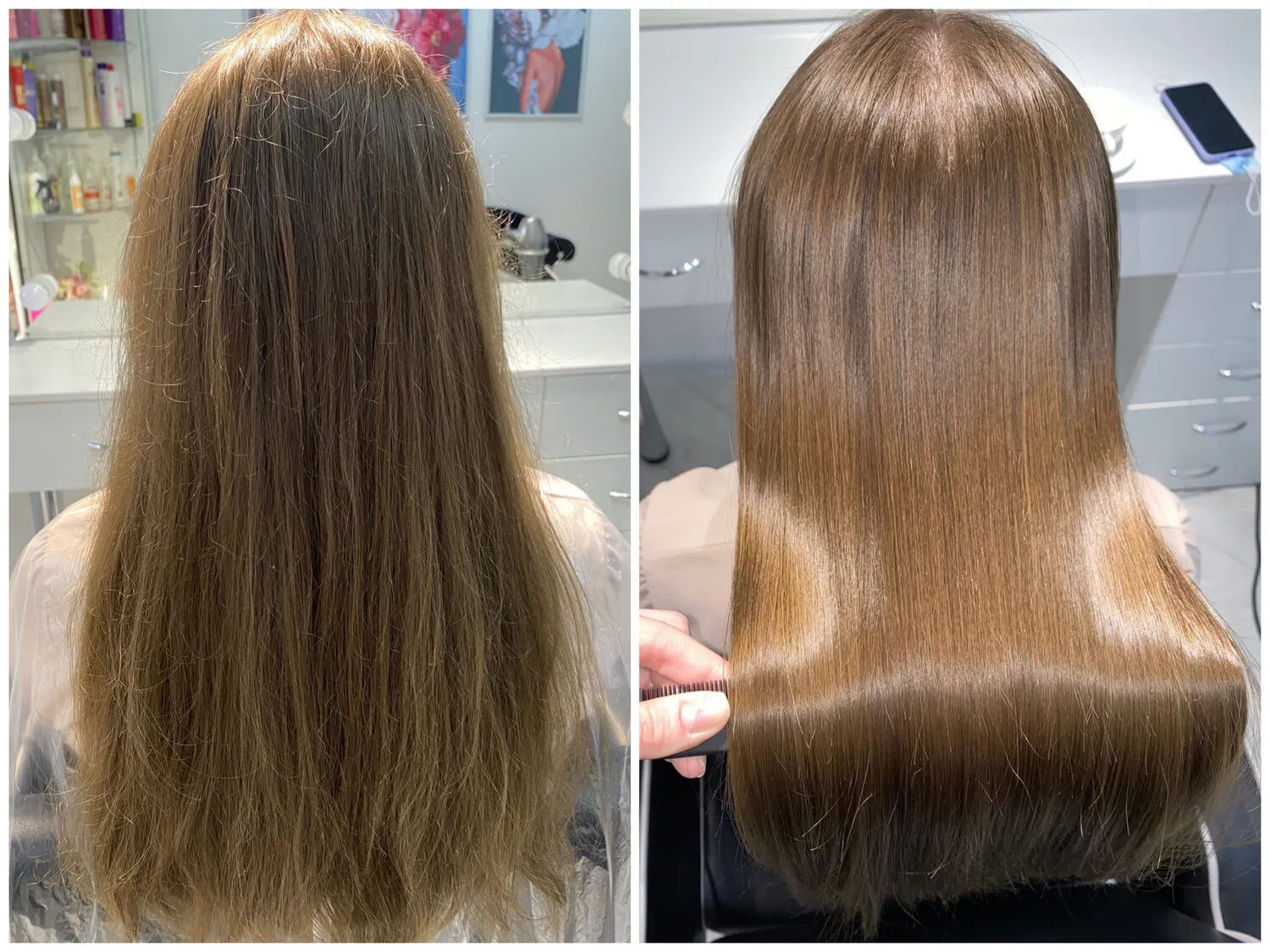 Визуальное руководство по: домашнее выпрямление волос