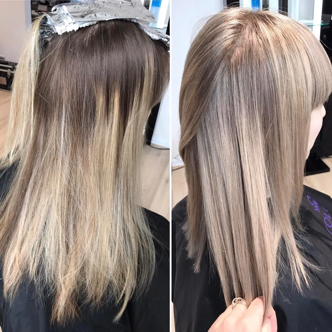 Образовательный материал - Техника окрашивания корней: пошаговый гид и частые ошибки Визуальное объяснение: как покрасить корни волос