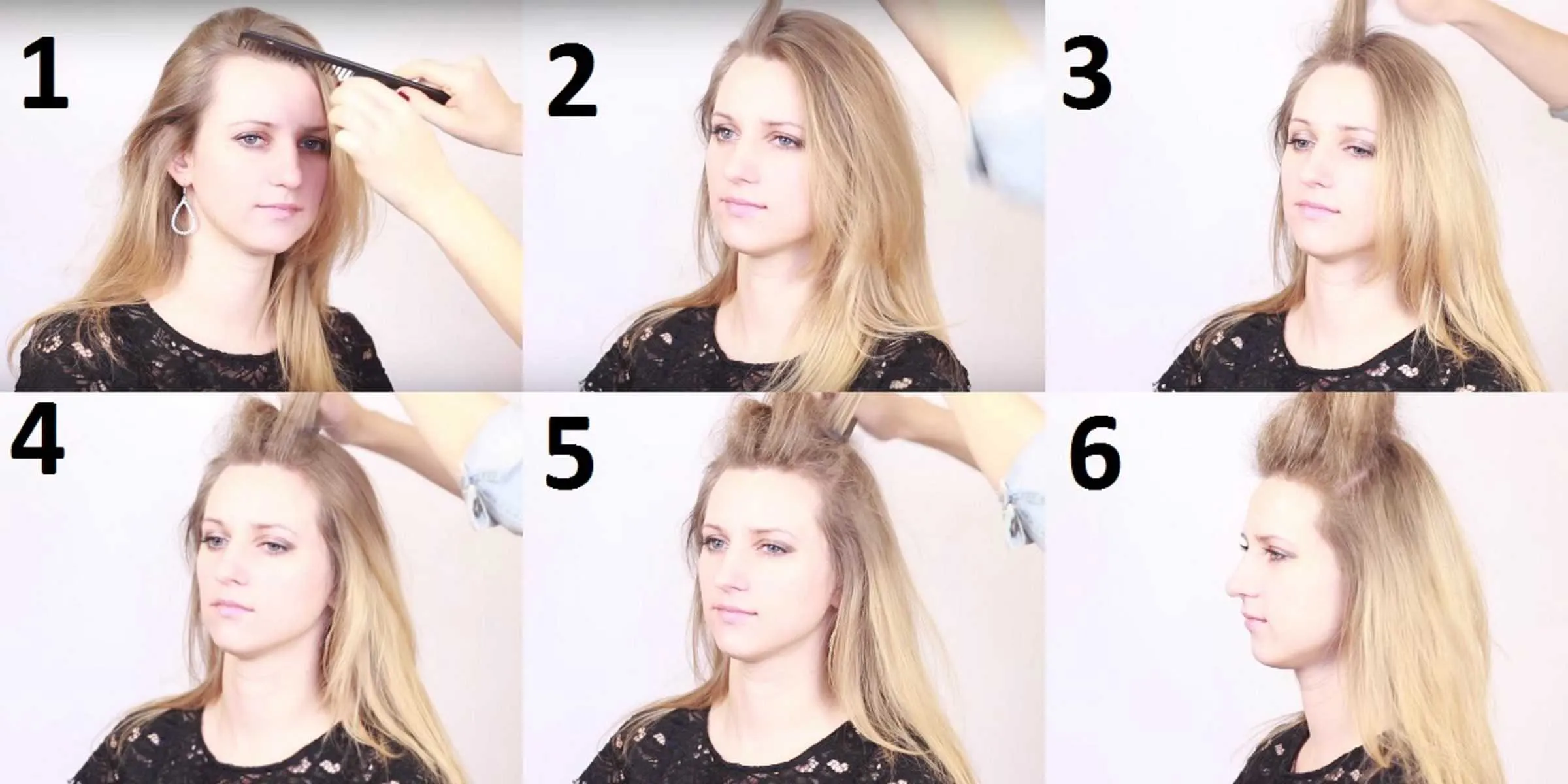 Практическое руководство - Прядь волос на заколке: виды, применение и как выбрать Визуальное руководство по: как сделать объем волос