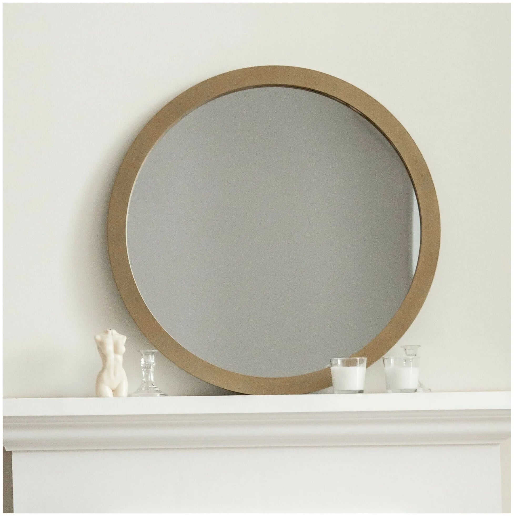 Образовательный материал - Круглые зеркала: как выбрать, где разместить и как использовать в интерьере Визуальное объяснение: круглые зеркала