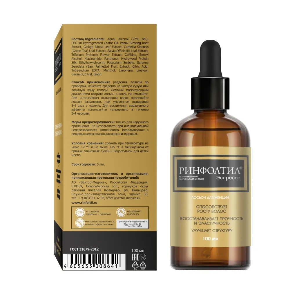 Визуальное руководство по: Лосьон для роста волос