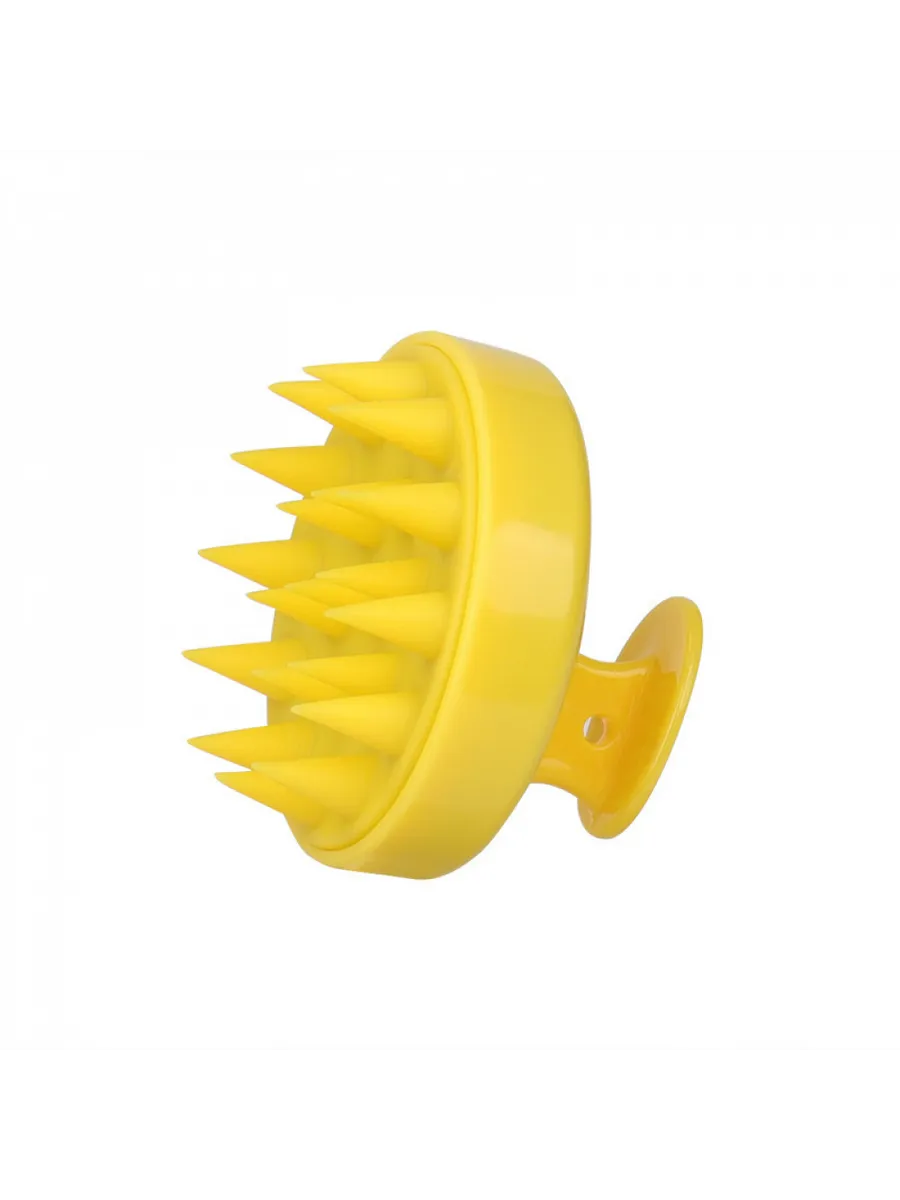 Профессиональная щетка для массажа головы с деревянной ручкой и натуральной щетиной для улучшения кровообращения