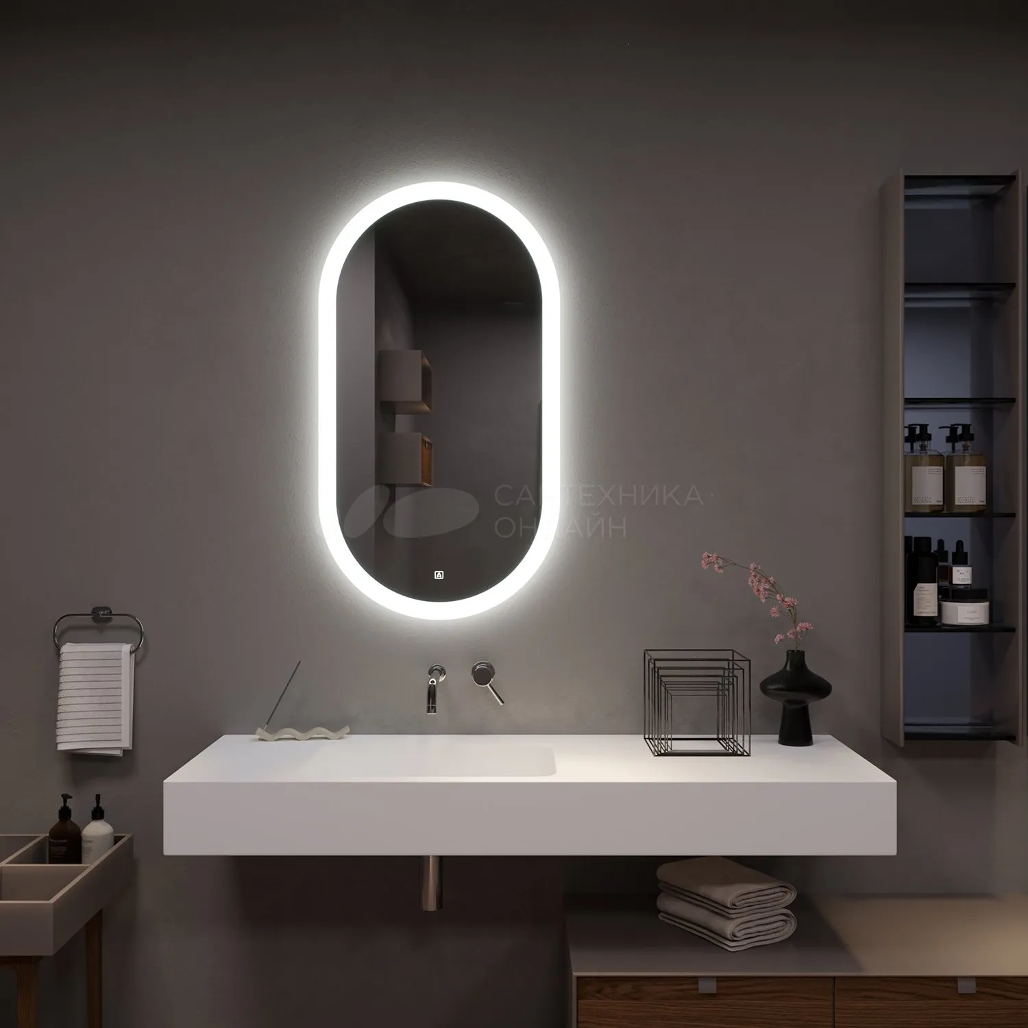 Визуальное руководство по: светодиодное зеркало