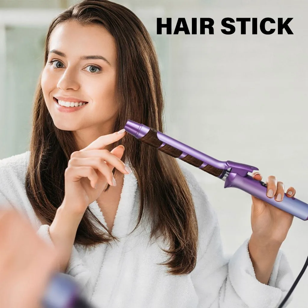 Визуальное объяснение: завивка волос плойкой