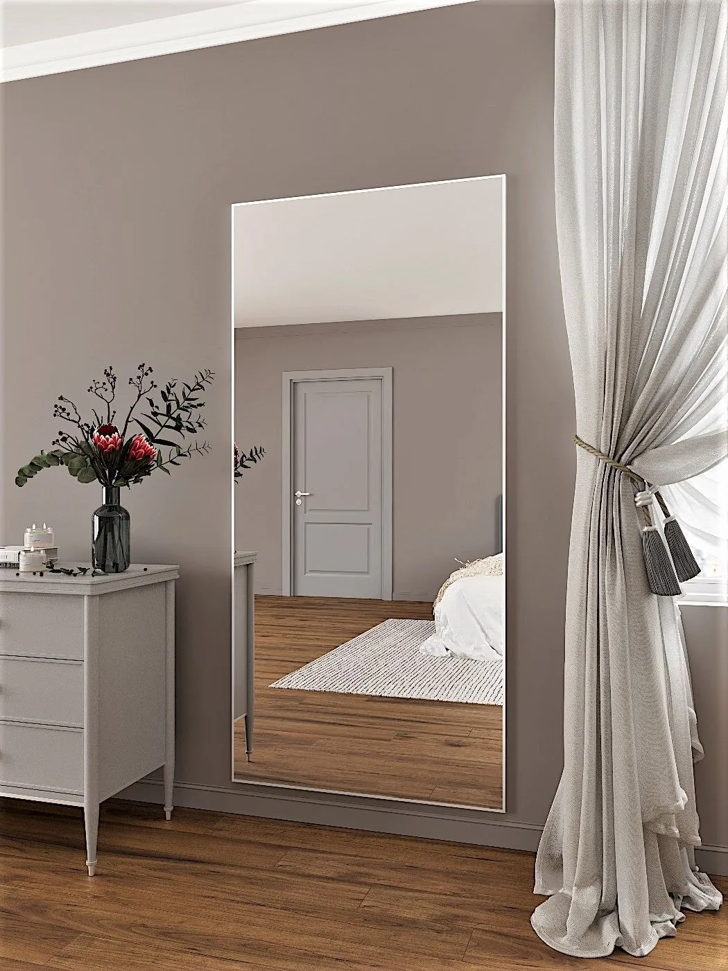 Образовательный материал - Зеркала для дома: как выбрать, разместить и ухаживать | Объективный гид Визуальное объяснение: зеркала для спальни