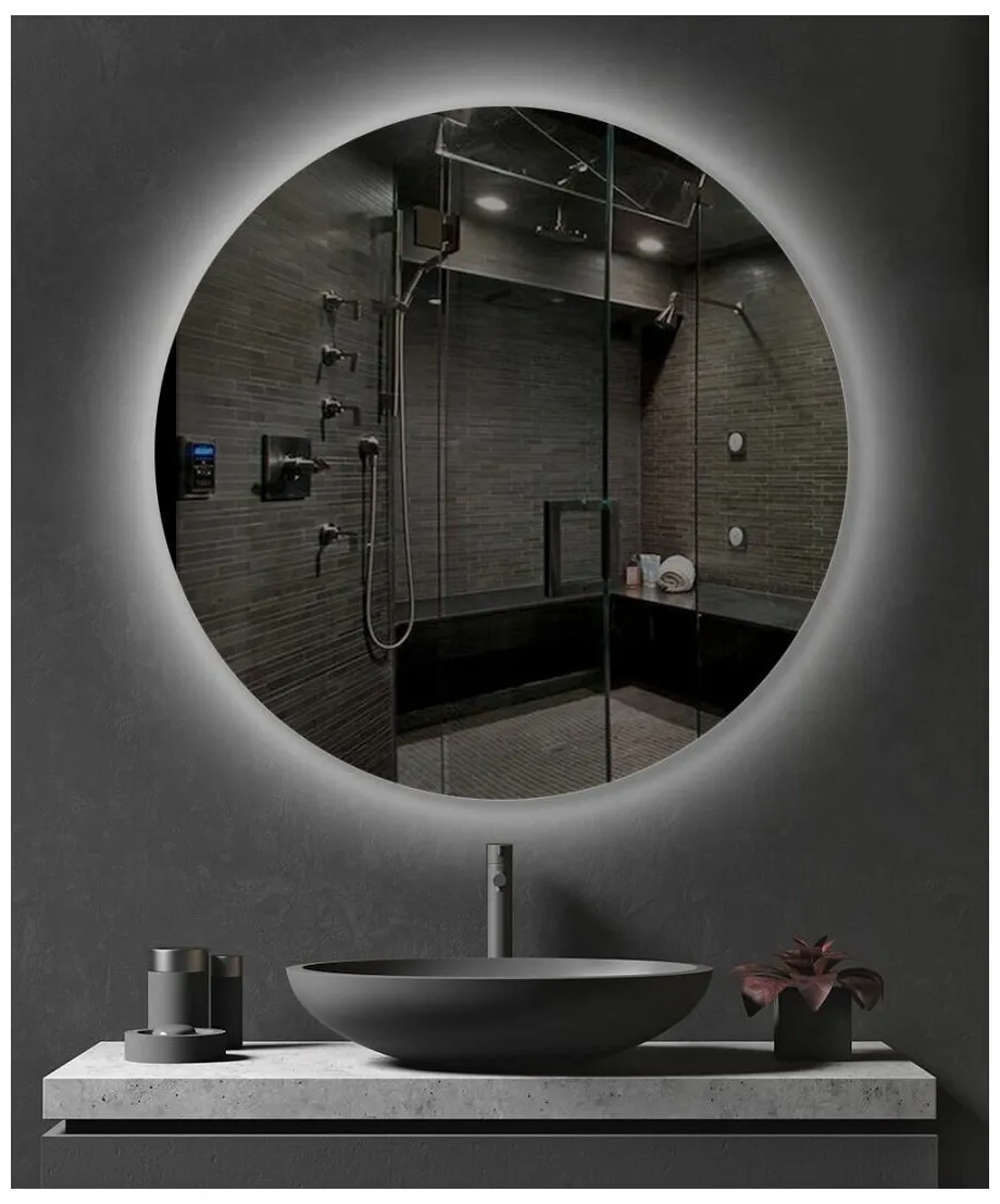 Образовательный материал - Круглые зеркала: как выбрать, где разместить и как использовать в интерьере Визуальное объяснение: зеркала круглые с подсветкой
