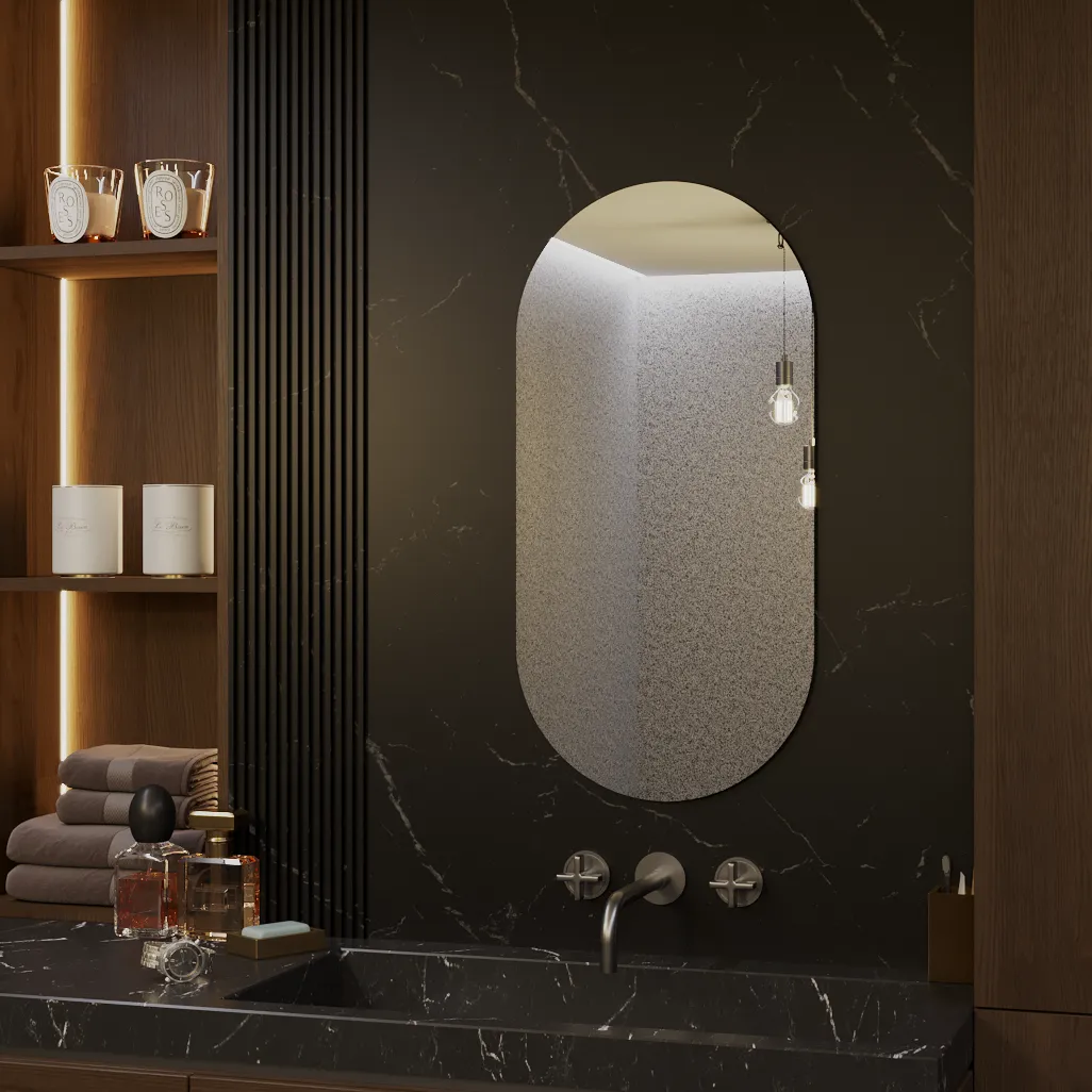 Визуальное руководство по: зеркала с подсветкой для ванной