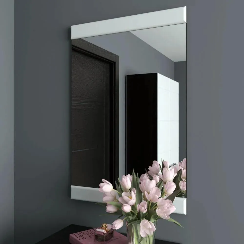 Визуальное объяснение: зеркала с полкой